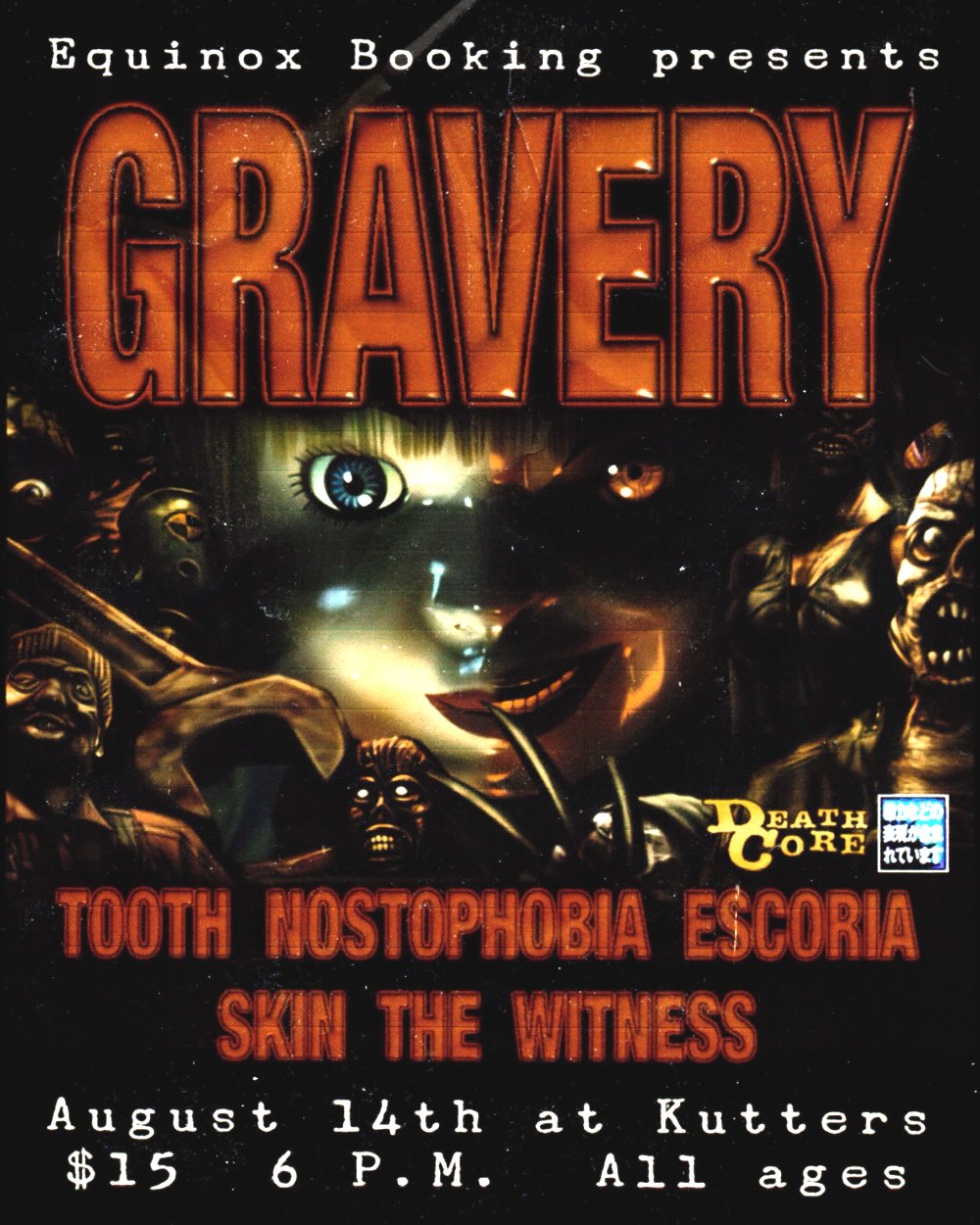Flyer for GRAVERY