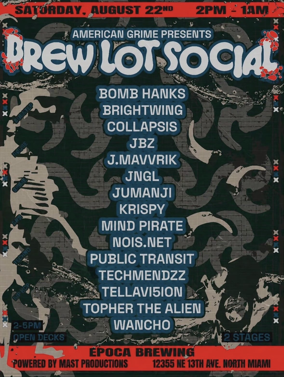 Flyer for Brew Lot Social #5