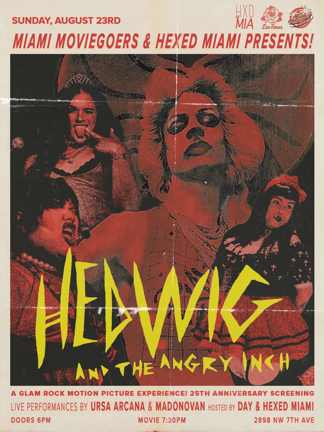 Flyer for Hedwig and the Angry Inch (2001)