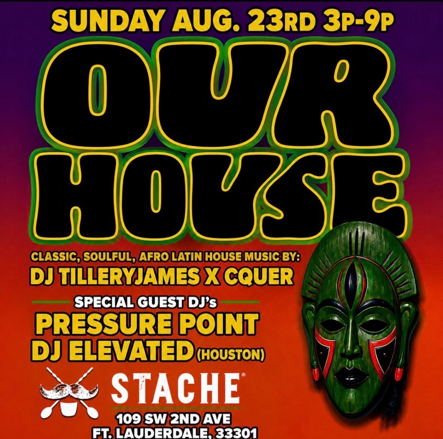 Flyer for OUR HOUSE