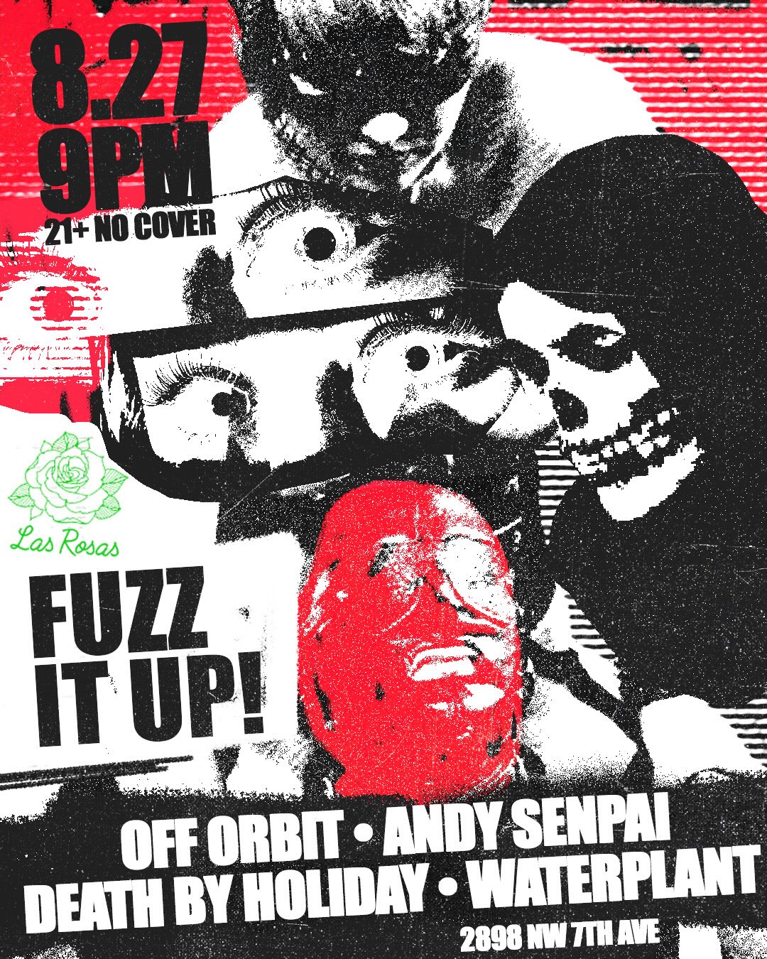 Flyer for FUZZ IT UP!
