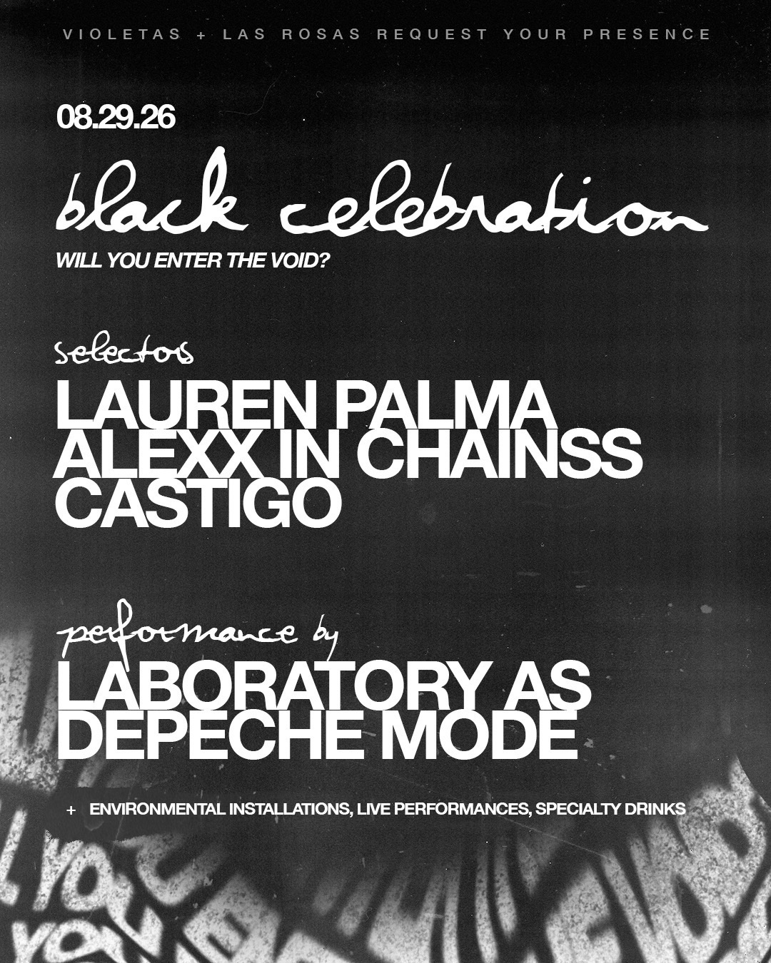 Flyer for Black Celebration