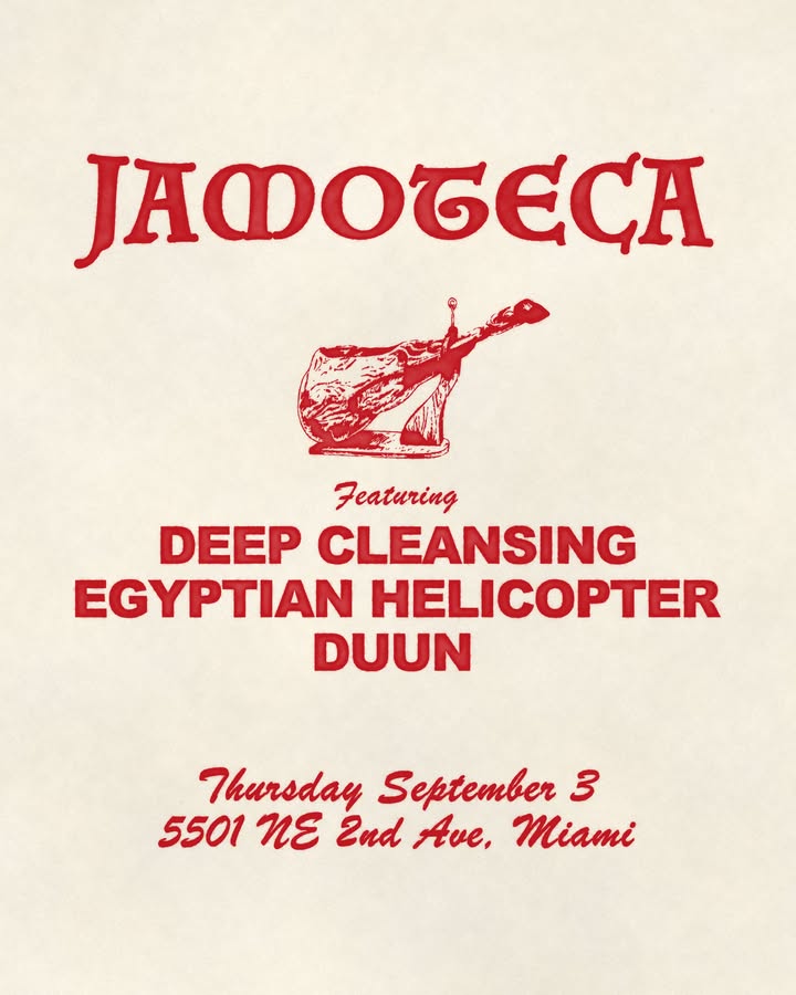 Flyer for Jamoteca