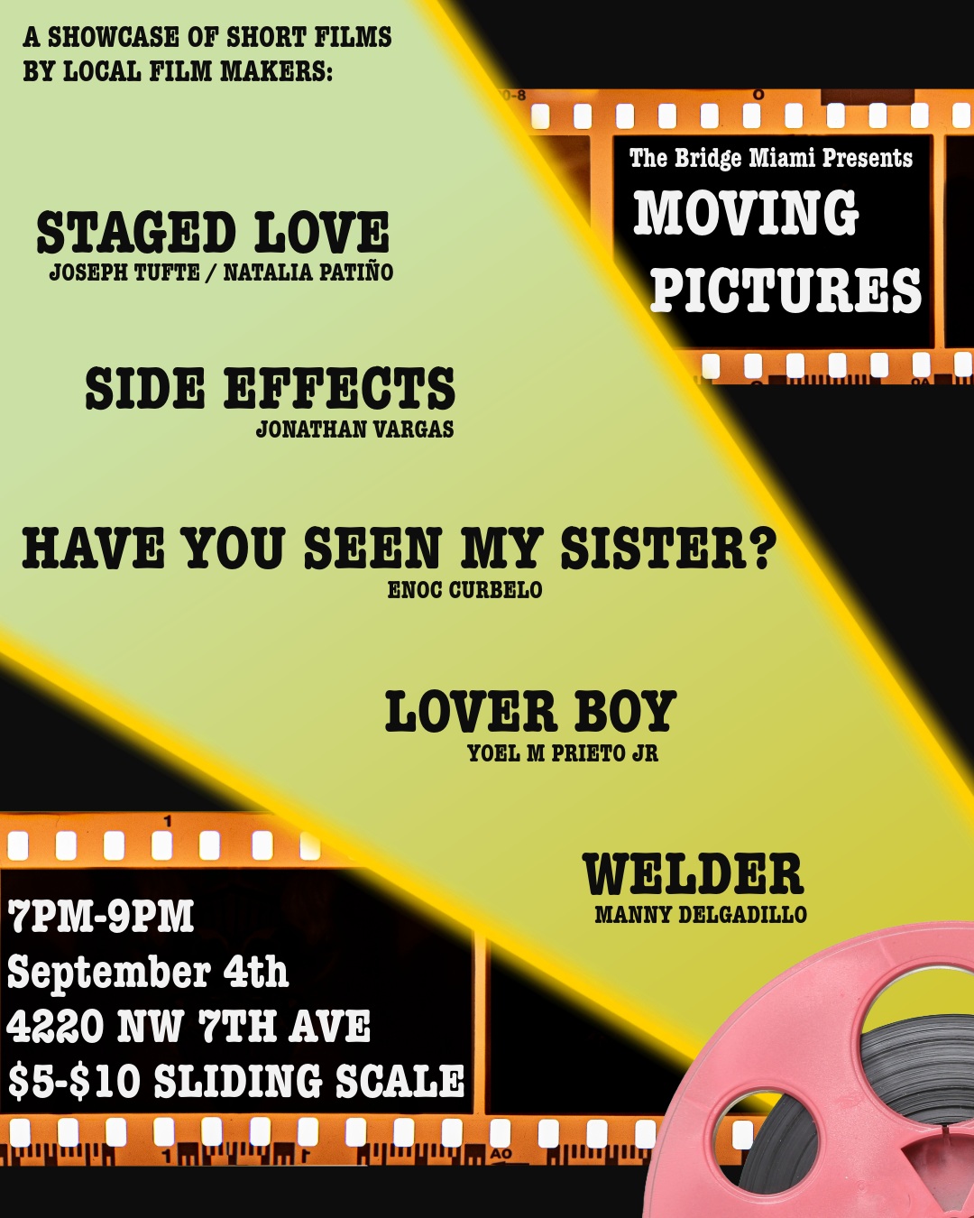 Flyer for Moving Pictures