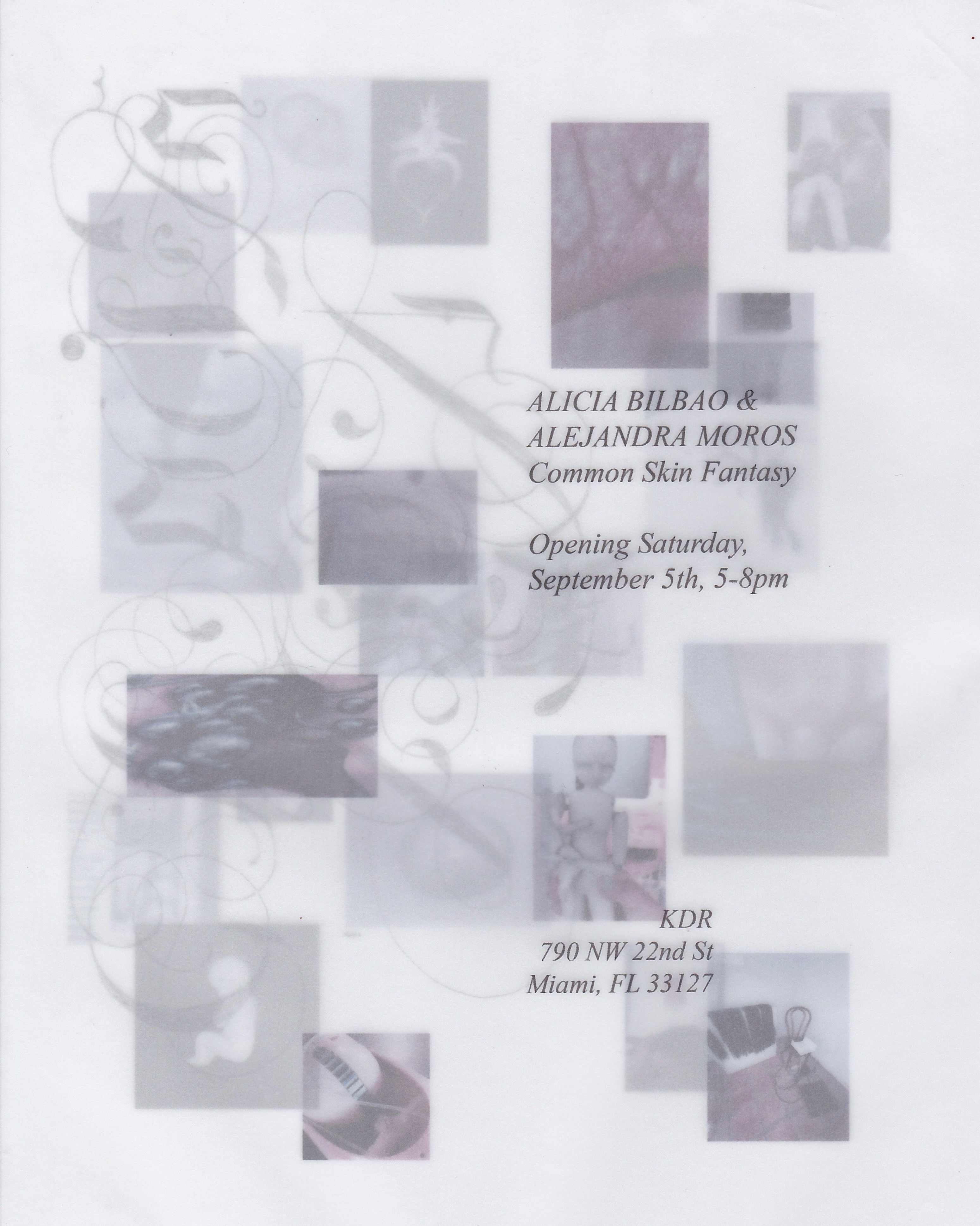 Flyer for Common Skin Fantasy
