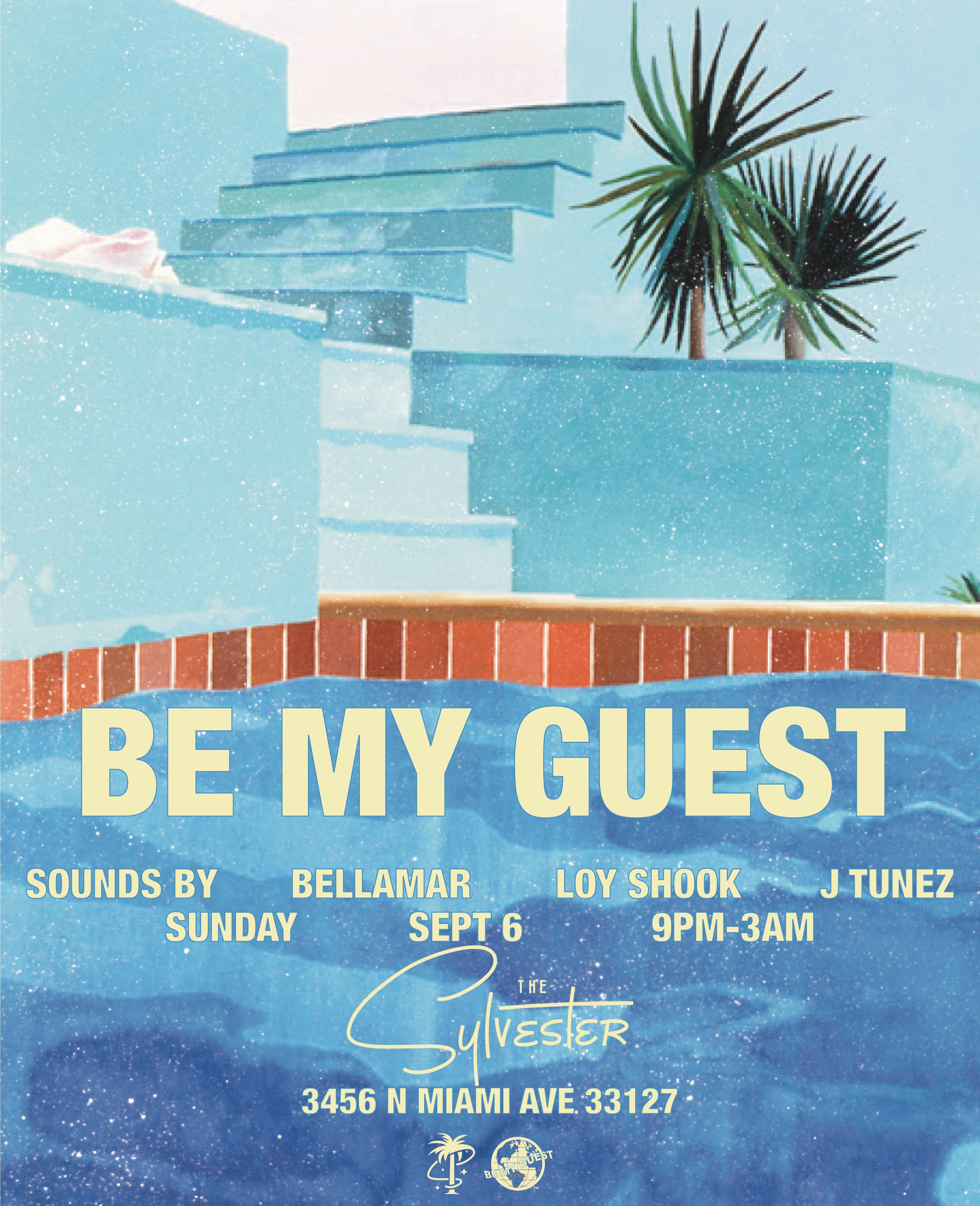Flyer for Bellamar + Loy Shook +