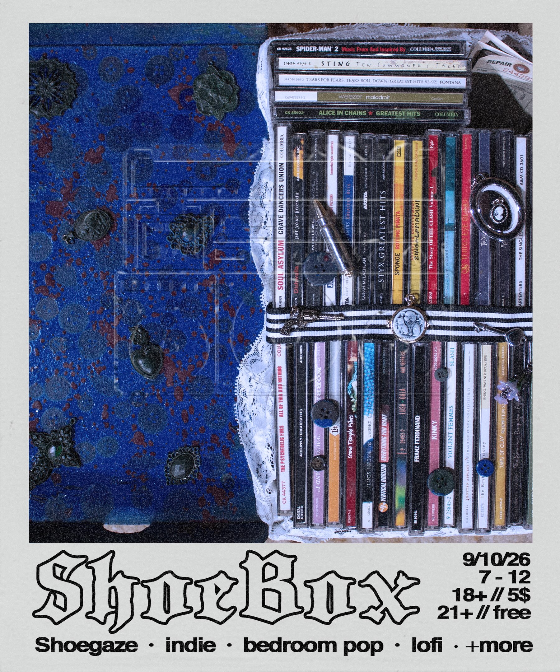 Flyer for ShoeBox