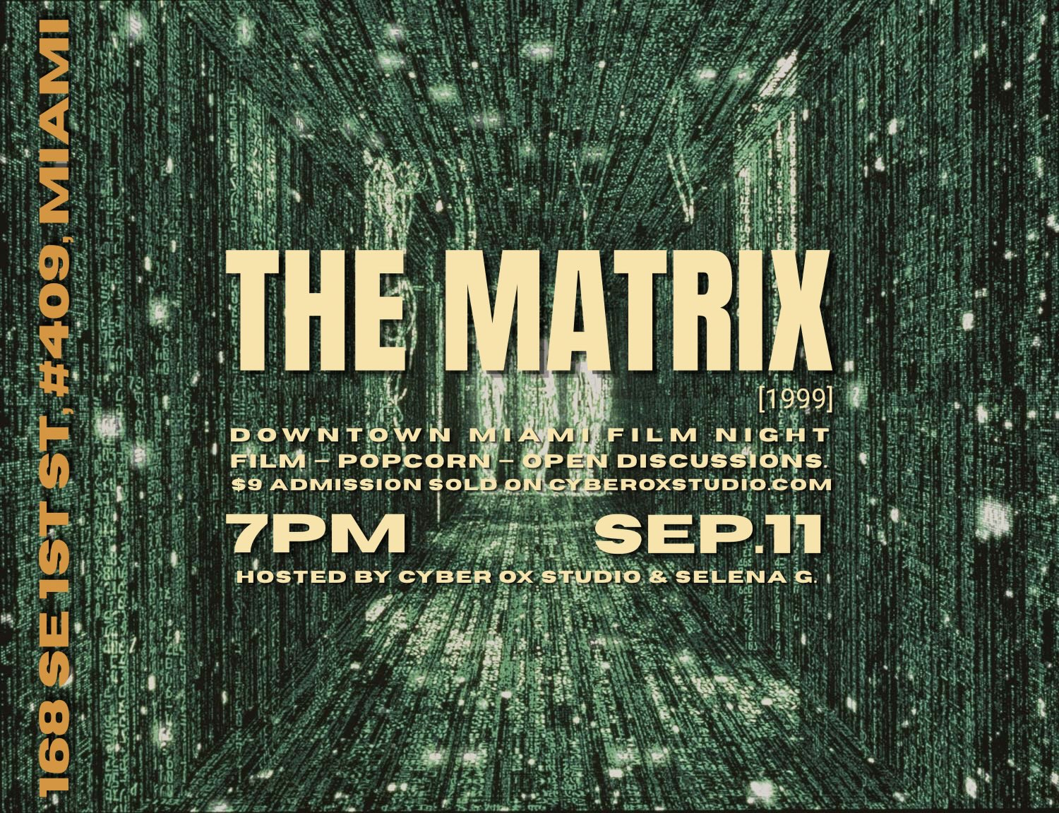 Flyer for The Matrix (1999)