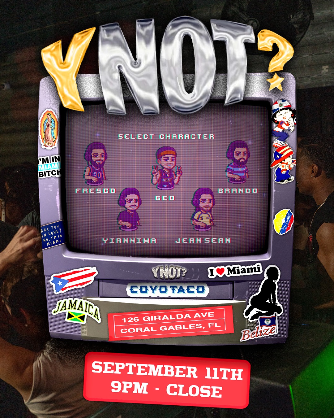 Flyer for YNOT?