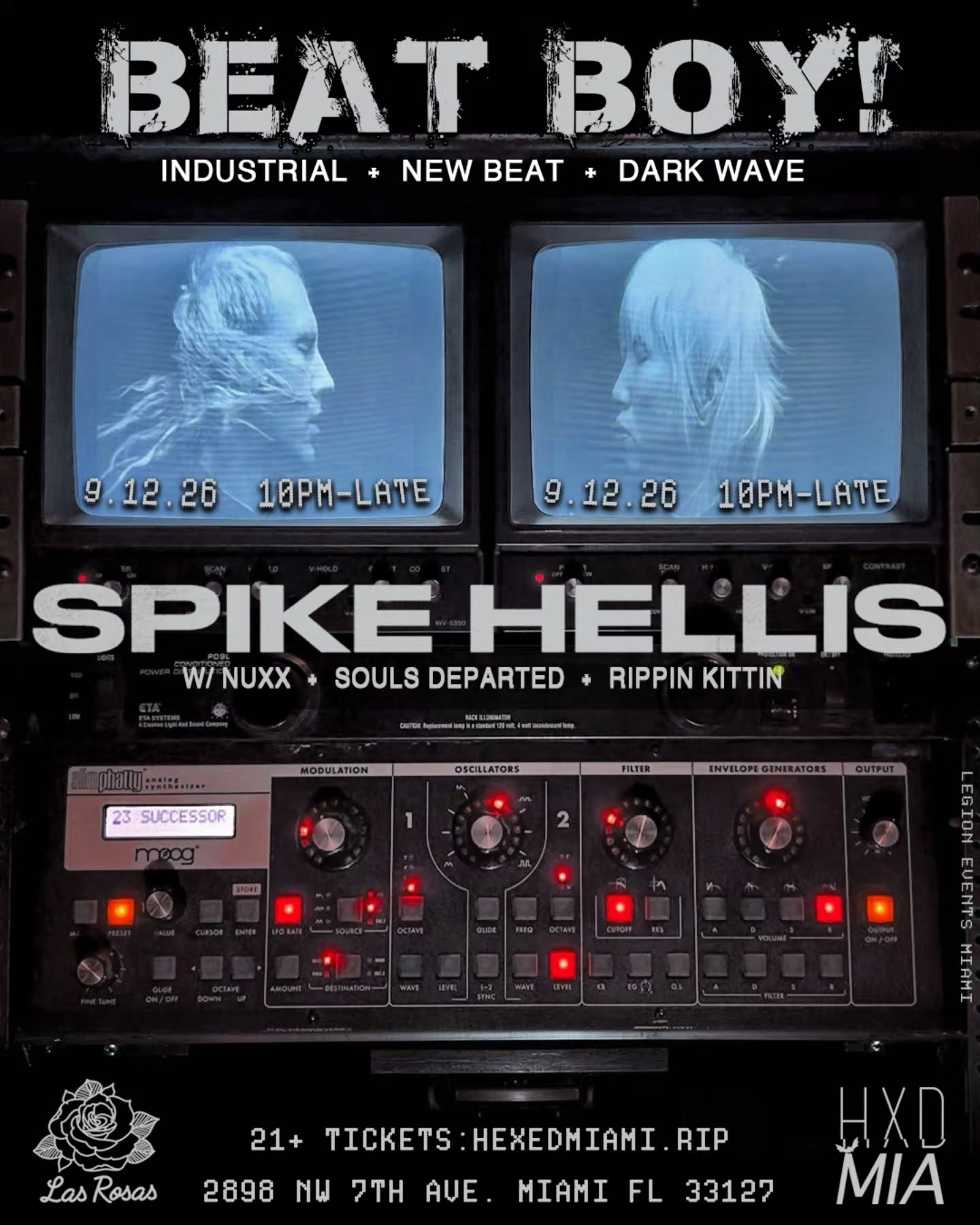 Flyer for BEAT BOY!
