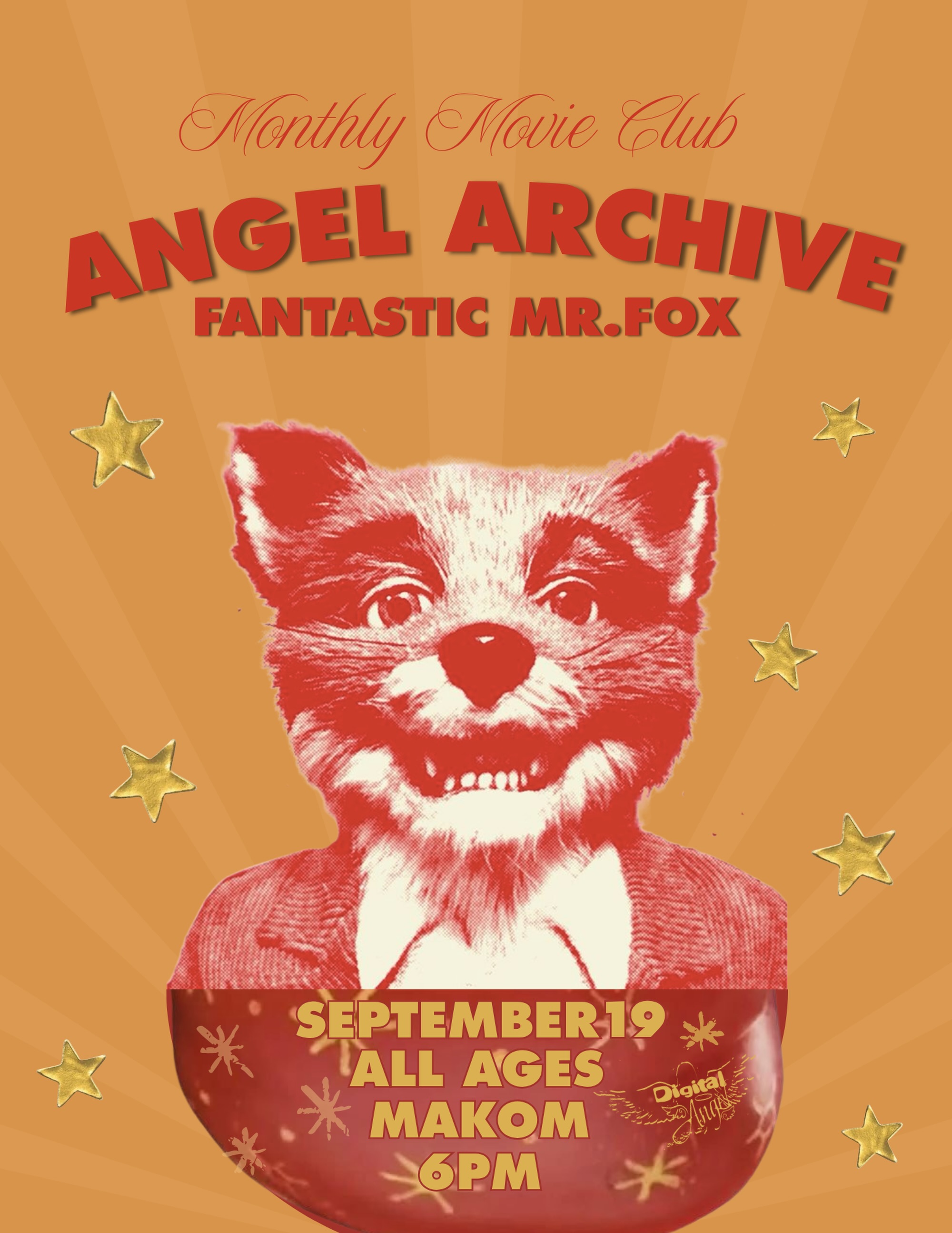 Flyer for Fantastic Mr. Fox (2009)