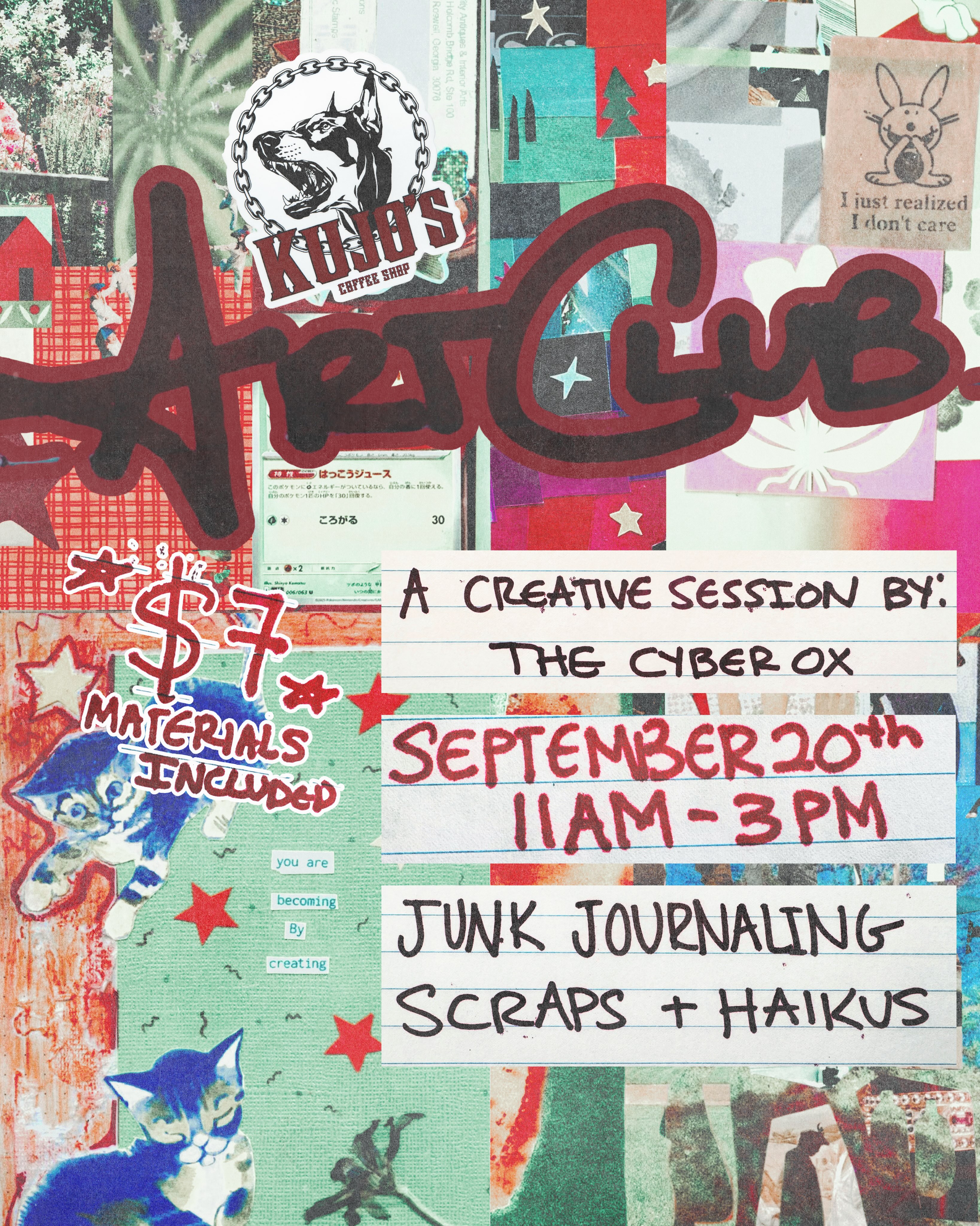 Flyer for Art Club