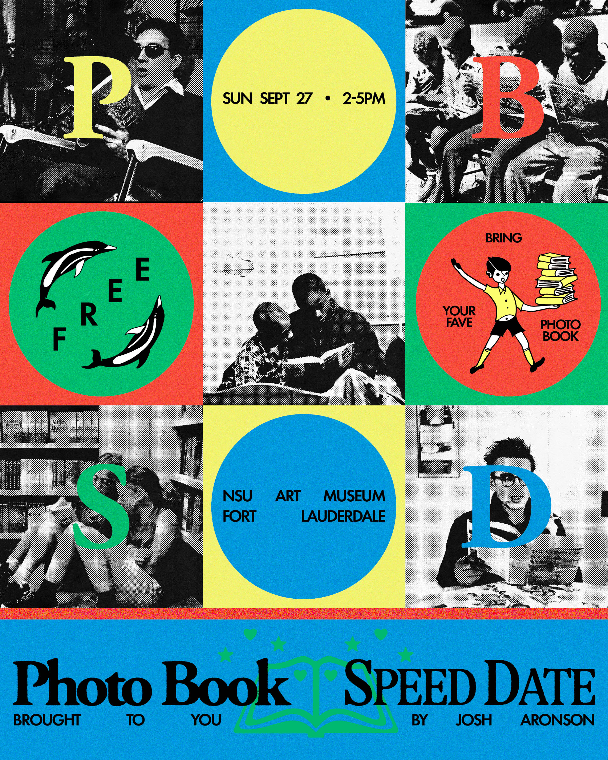 Flyer for Photo Book Speed Date