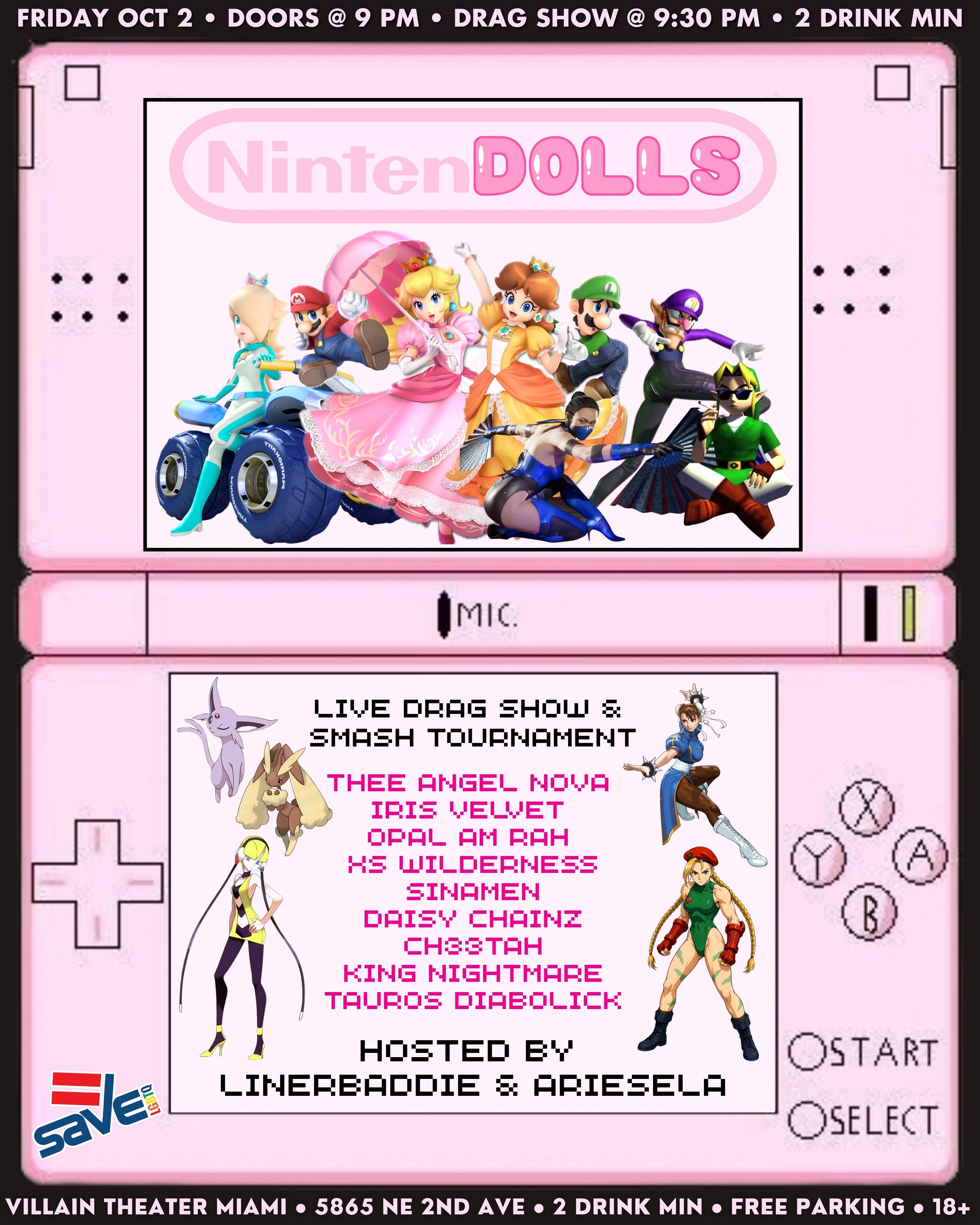 Flyer for NintenDOLLS