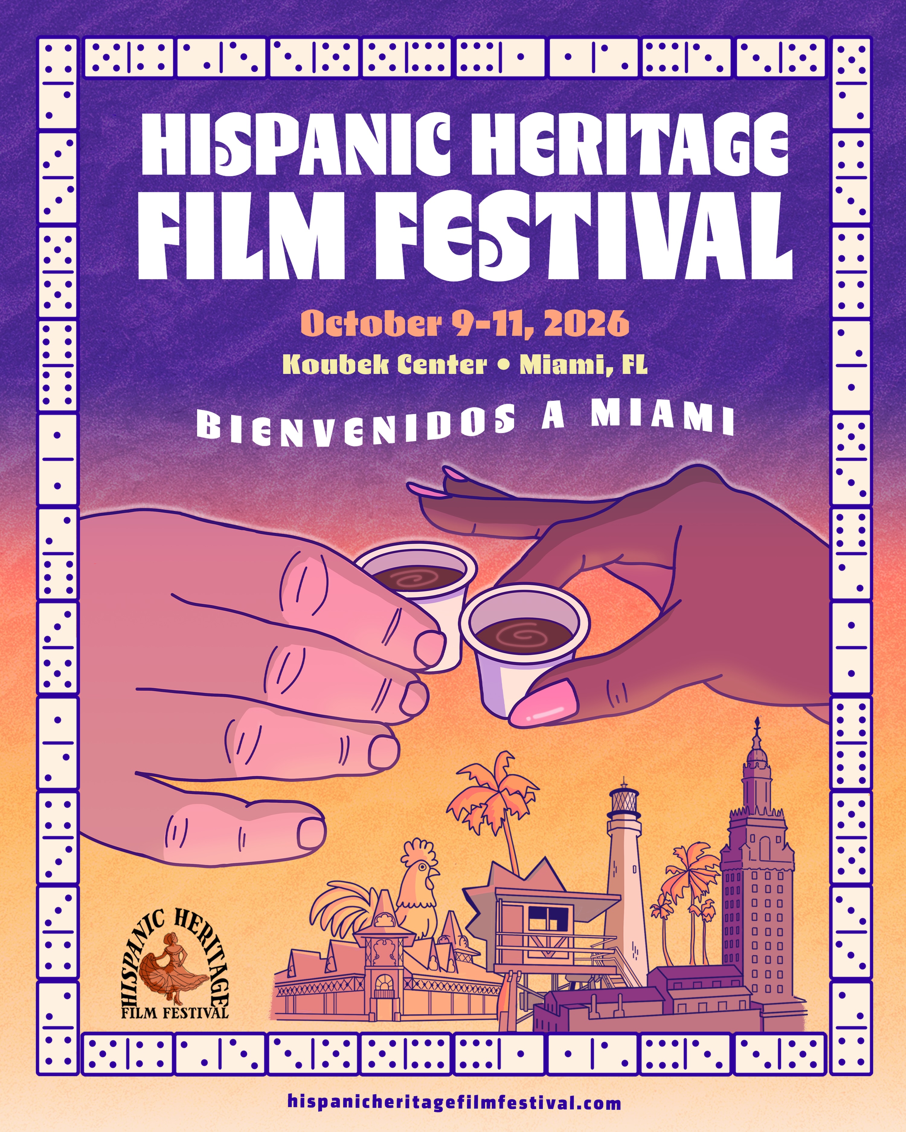 Flyer for Hispanic Heritage Film Festival