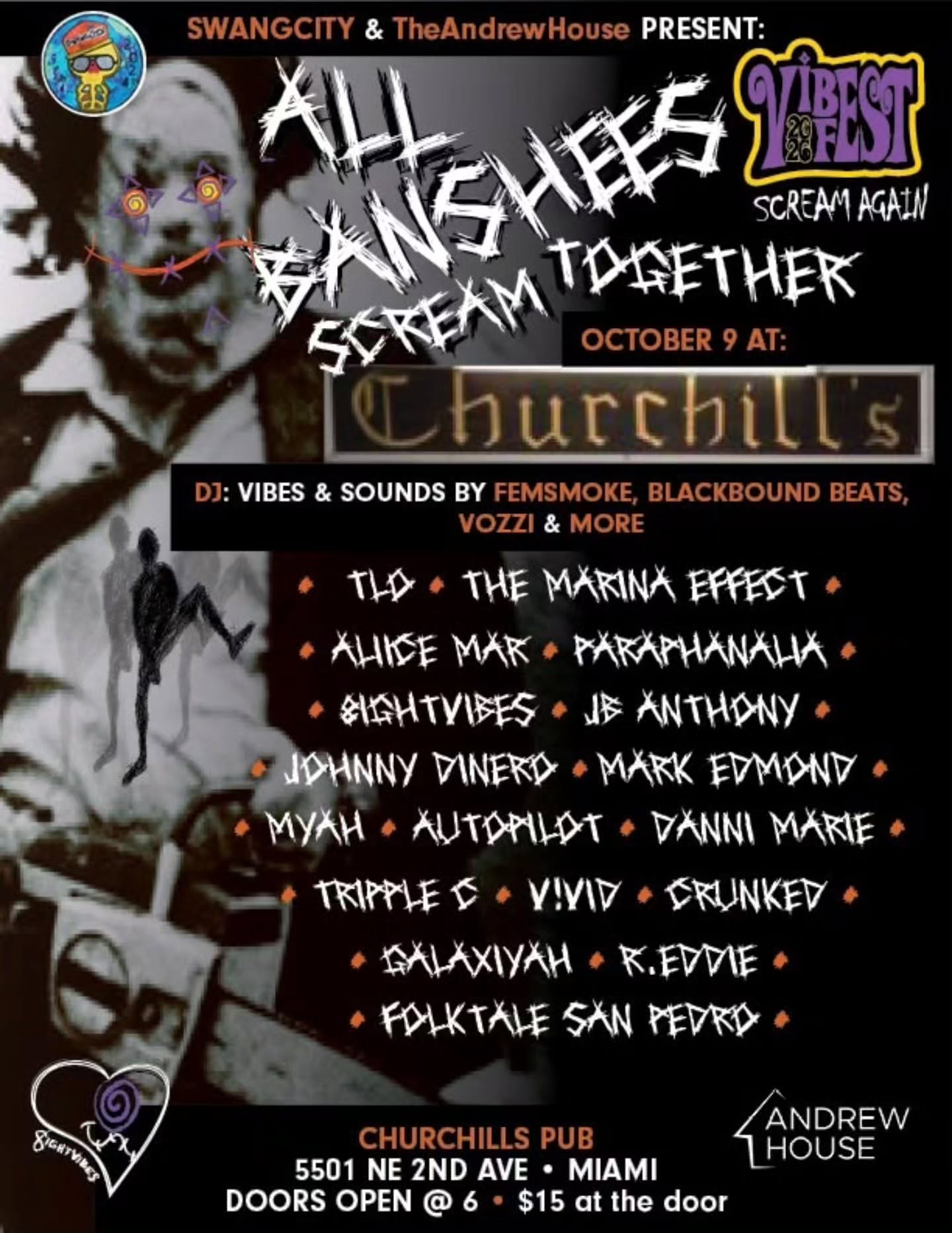 Flyer for VIBESFEST