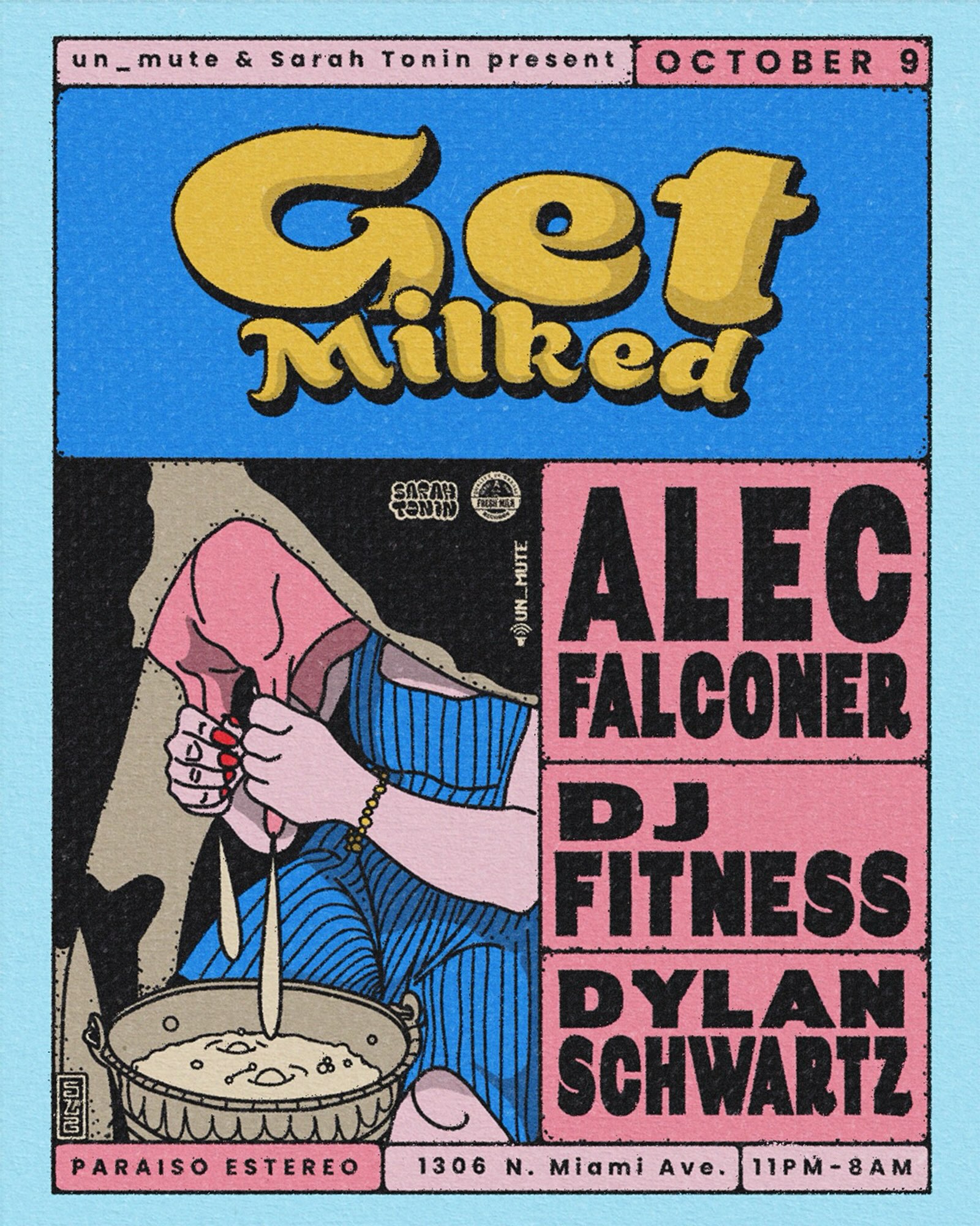 Flyer for Get Milked