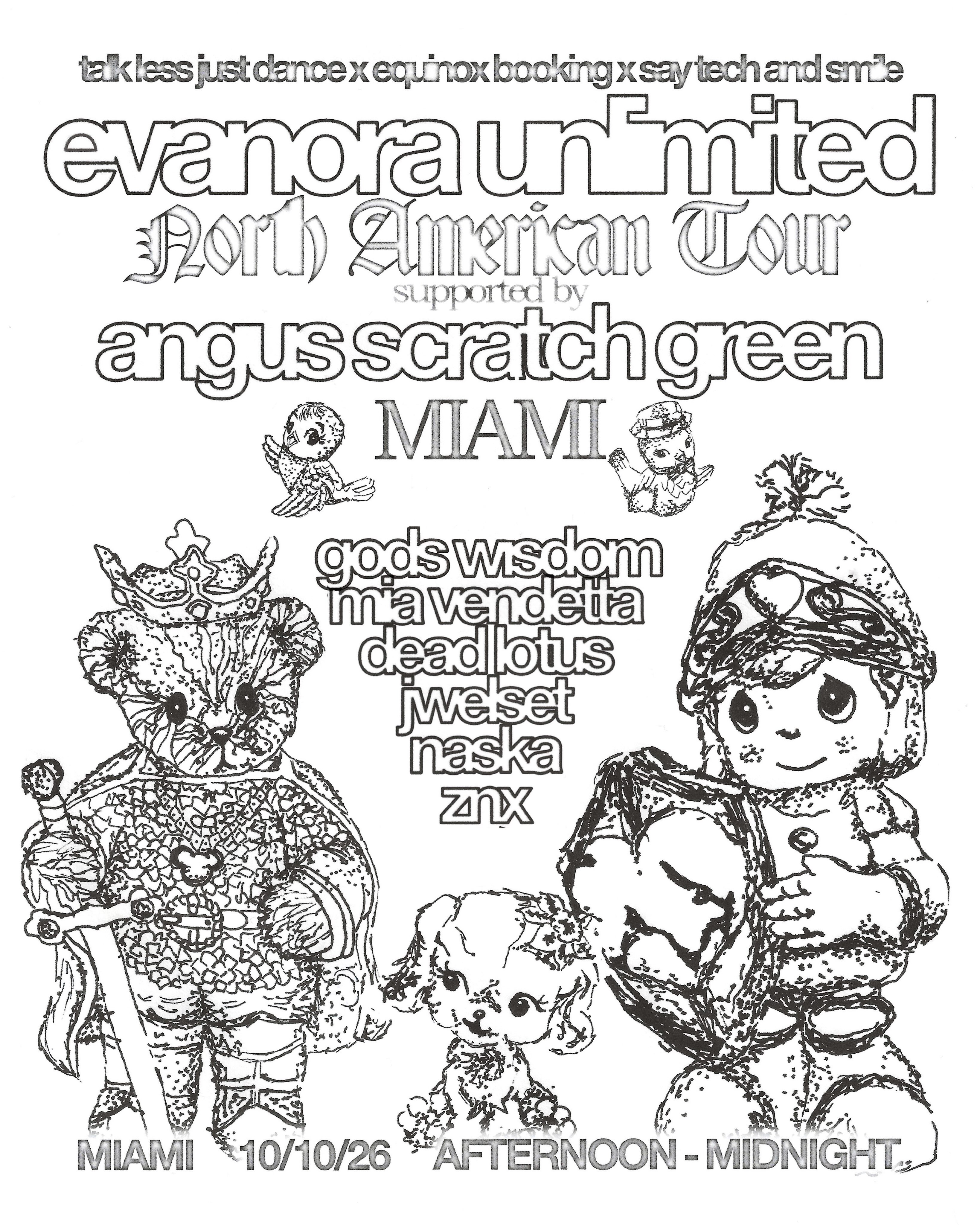 Flyer for EVANORA UNLIMITED