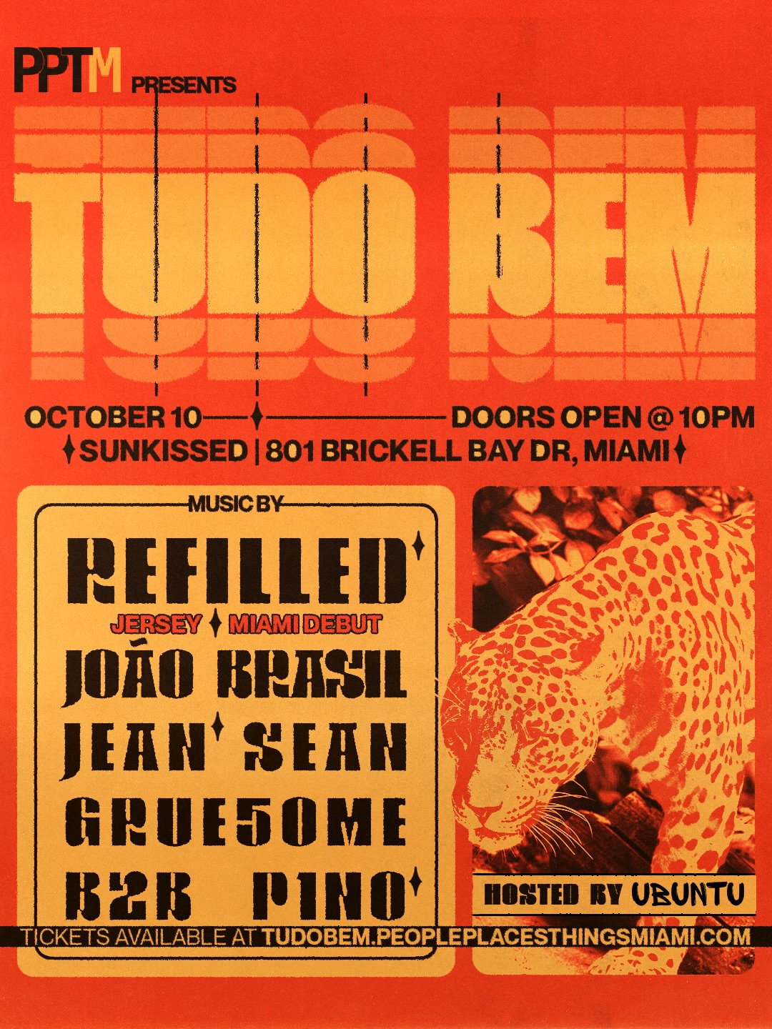 Flyer for Tudo Bem