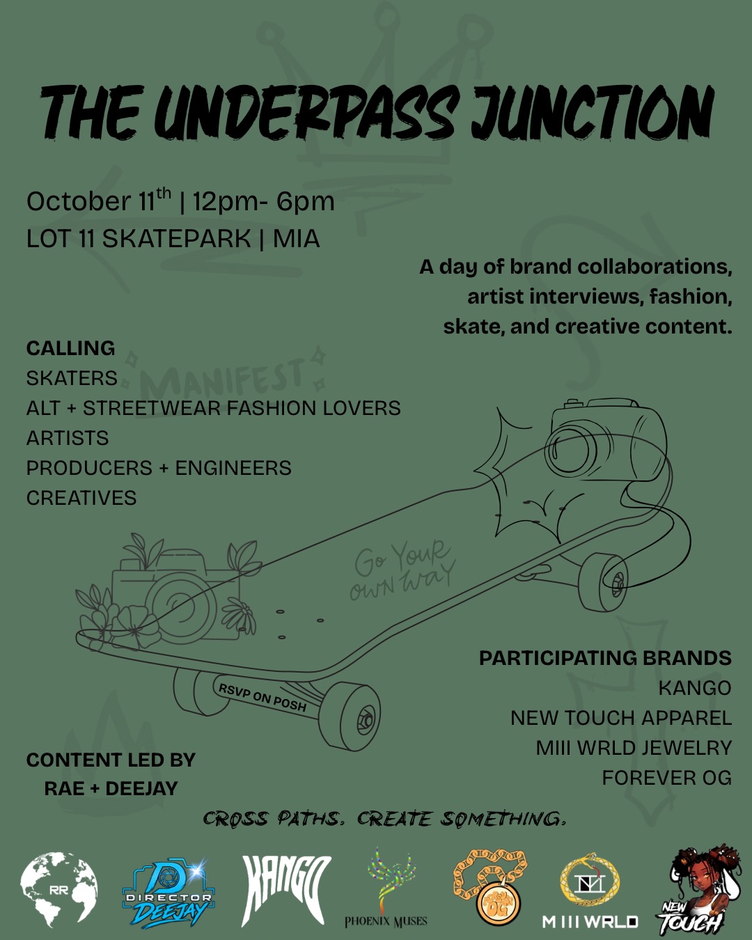 Flyer for The Underpass Junction