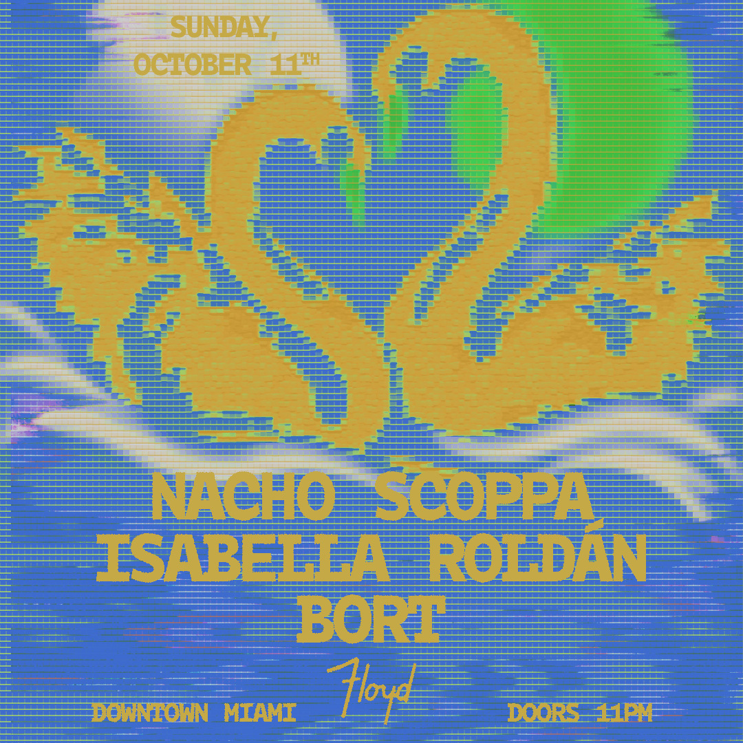 Flyer for Nacho Scoppa, Isabella Roldán & Bort