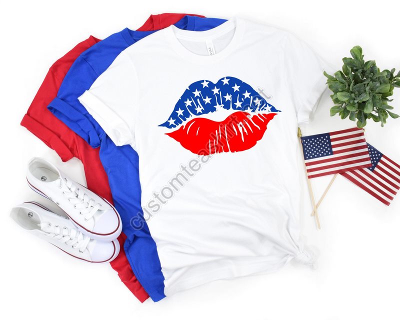 4th Of July Lips 2022 Shirtfreedom Shirtfourth Of July Shirtpatriotic Shirtindependence Day Shirtspatriotic Family Shirtsmemorial Day