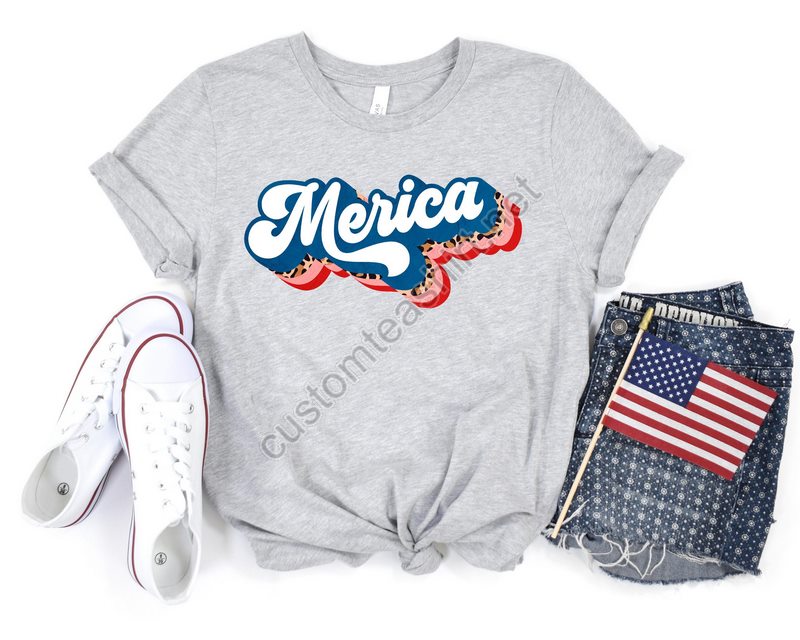 4th Of July Retro Merica 2022 Shirtfreedom Shirtfourth Of July Shirtpatriotic Shirtindependence Day Shirtspatriotic Family Shirts