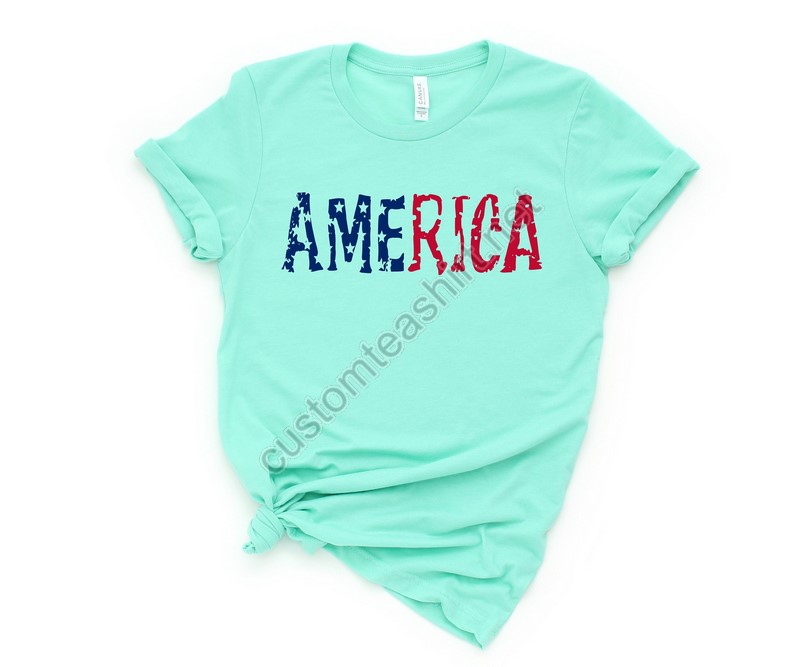 Distressed America Shirtfreedom Shirtfourth Of July Shirtpatriotic Shirtindependence Day Shirtspatriotic Family Shirtsmemorial Day