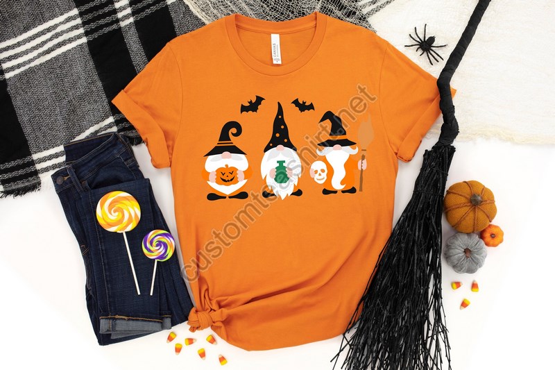 Gnomes Shirthalloween Gnomes Shirthalloween Party Halloween T-shirthocus Pocus Shirthalloween Funny Teehalloween Dinosaur Shirt