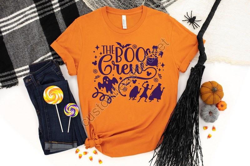 Halloween Boo Crew Shirtshalloween Shirtshocus Pocus Shirtssanderson Sisters Shirtsfall Shirtshalloween Outfitshalloween Funny Shirt