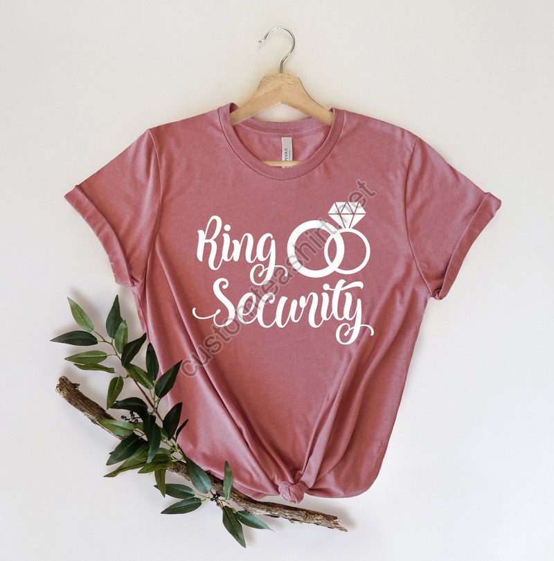 Ring Security Shirt Ring Security Boys Shirt Bridal Party Shirts Ring Bearer Shirt Flower Girl Shirt Ring Bearer Gift