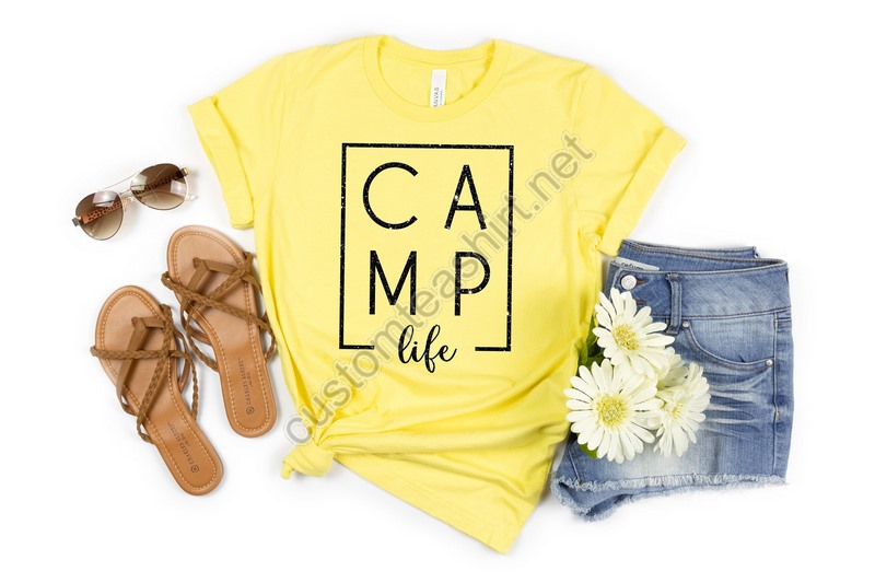 Camping Life Shirtcamping Shirtfunny Camping Shirtcamping Giftcamper Shirtcamp Squad T Shirtmatching Friends Camping Shirtroad Trip