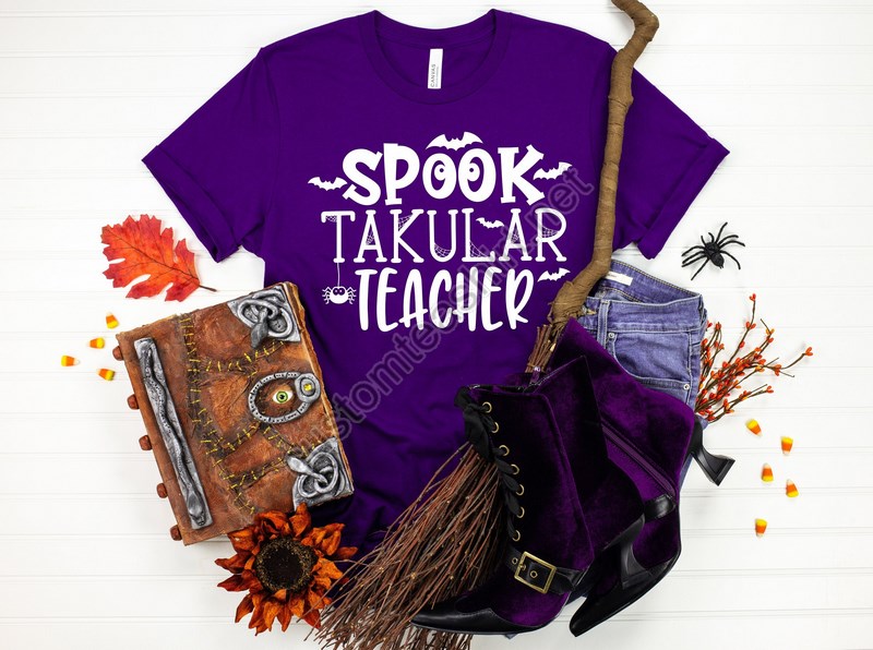 Spook Takular Teacher Shirthalloween Teacher Shirtelementary School Teacher Shirtteacher Giftteacher Halloweenschool Halloween Party