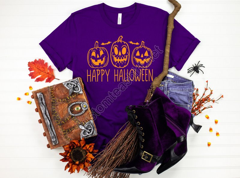 Happy Halloween Shirthalloween Party Shirts Hocus Pocus Shirtssanderson Sisters Shirtshalloween Outfits2022 Halloween Pumpkin Shirt