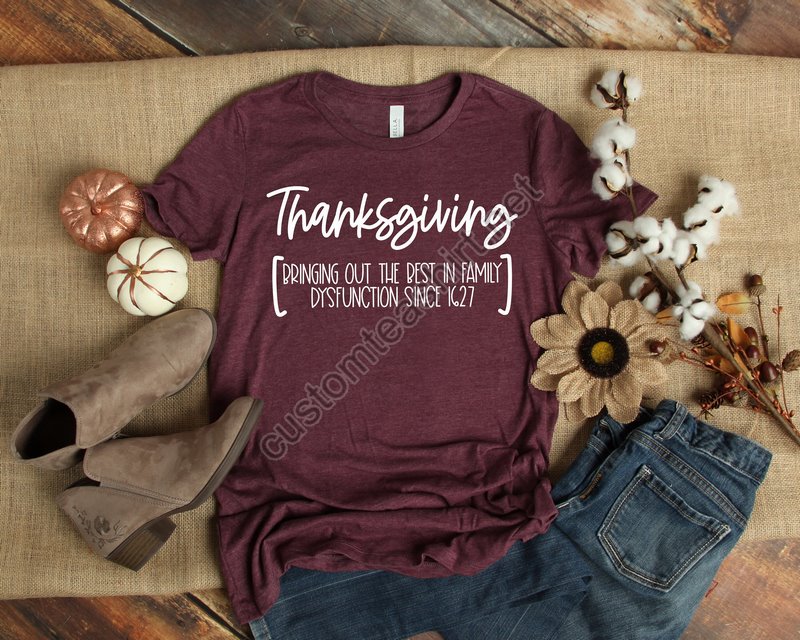 Thanksgiving Bringing Out The Best In Family Shirtthankful Fallfall Shirtthankful Family Shirtsthanksgiving Shirtsblessed Shirt