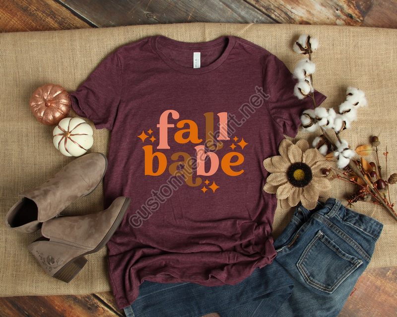 Fall Babe Sparkles Retro Shirtthanksgiving Shirtthanksgiving Family Shirtsthanksgiving Shirtsthankful Grateful Blessed Shirtfall Shirt