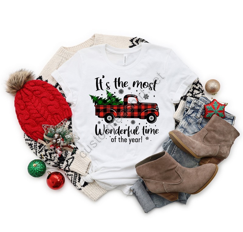 Christmas Shirtit Is The Most Wonderful Time Of The Yearmerry Christmasmatching Family Family Matching Shirtbuffalo Plaid Shirt