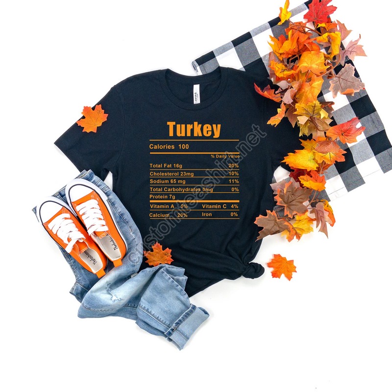 Nutrition Thanksgiving Food Shirtsfunny Thanksgiving Shirtsthanksgiving Turkey Shirtsthanksgiving Food Shirtholiday Family Group Shirts