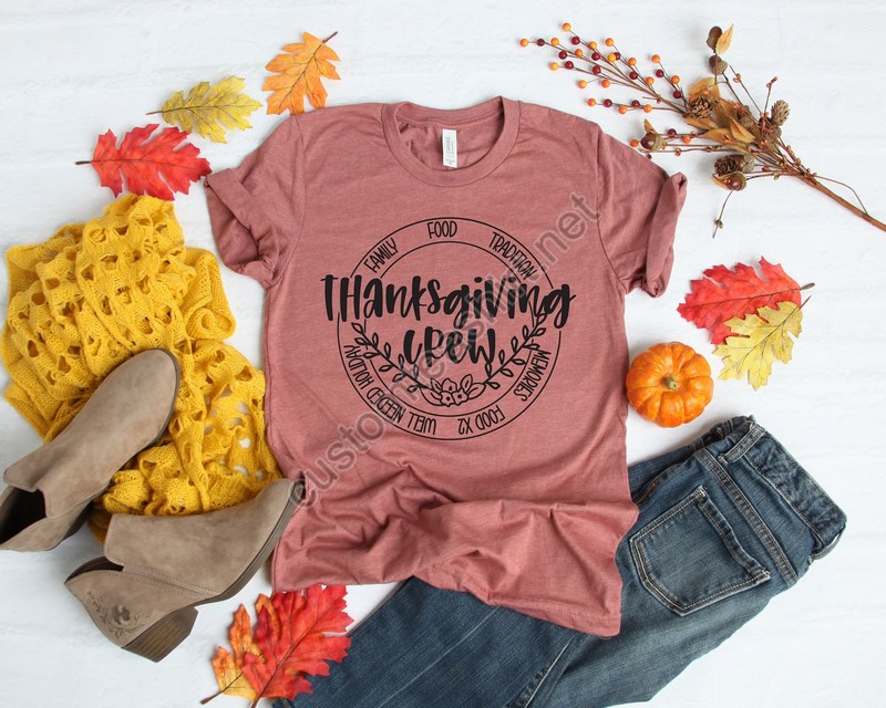 Thanksgiving Crew Shirt Family Matching Shirt Family Thanksgiving Shirts Thanksgiving T-shirt Thanksgiving Family Shirts Fall Shirts