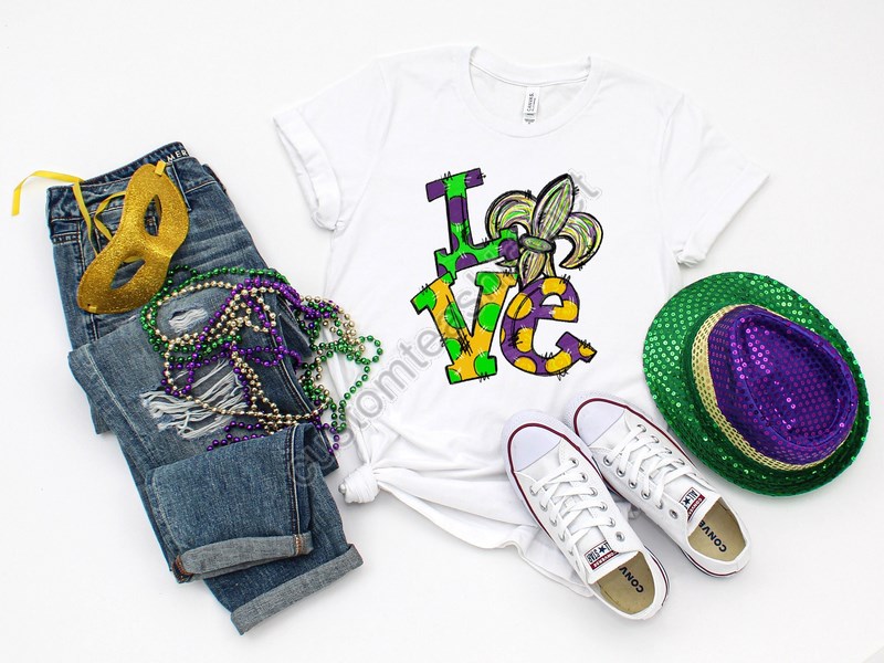 Mardi Gras Shirt Nola Shirt Fat Tuesday Shirtflower De Luce Shirtlouisiana Shirtsaints New Orleans Shirtmardi Gras Daylove Mardi Gras