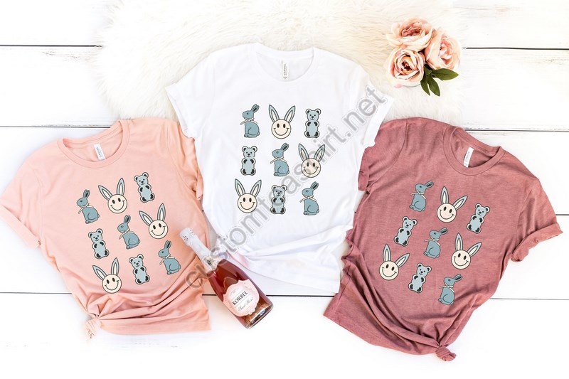 Boy Easter Shirteaster Smile Shirteaster Shirt For Kidsgirl Easter Shirteaster Party Shirtseaster Bunny Shirteaster Bunny Shirts