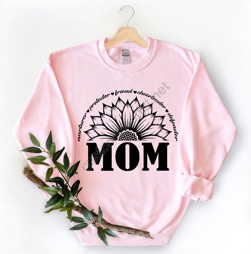 Sunflower Mom Shirtblessed Mama Shirt Mom Life Shirt Mother T-shirt Cute Mom Shirt Cute Mom Gift Mothers Day Gift New Mom Gift