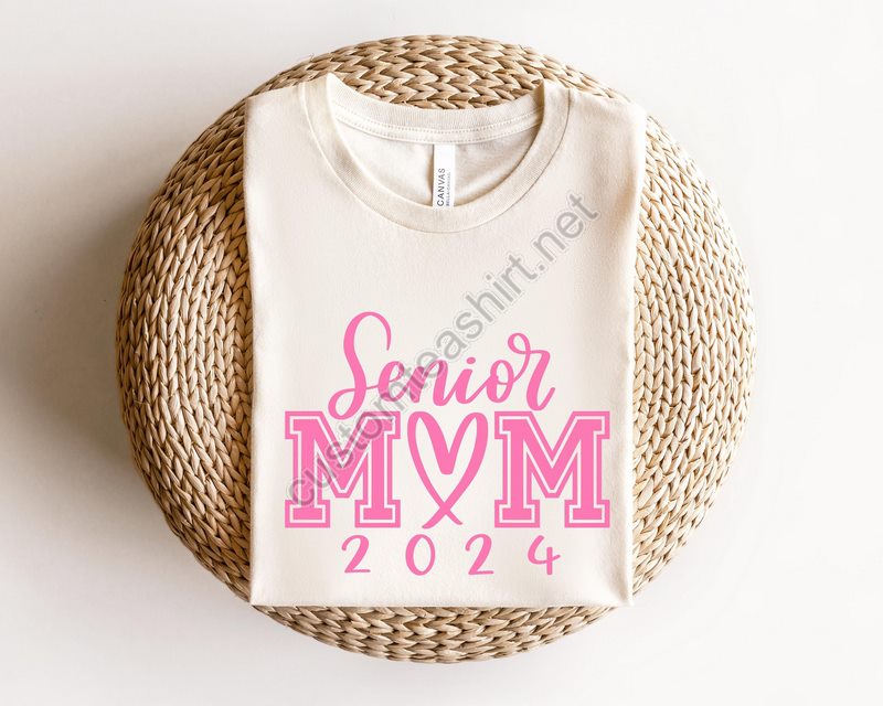 Senior Mom 2024 Shirt Senior Mama Shirt Class Of 2024 Gift For Mom Senior Mom Gift Graduation 2024 Family Shirt Proud Mom Shirt