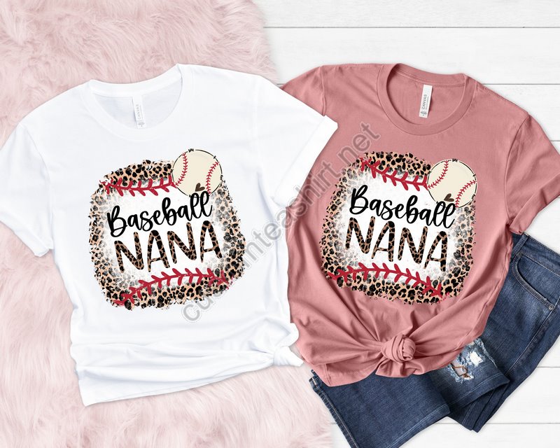 Leopard Baseball Nana Sweatshirt Baseball Nana Sweatshirt Leopard Baseball Nana Shirt Baseball Nana Hoodie Leopard Baseball Shirt