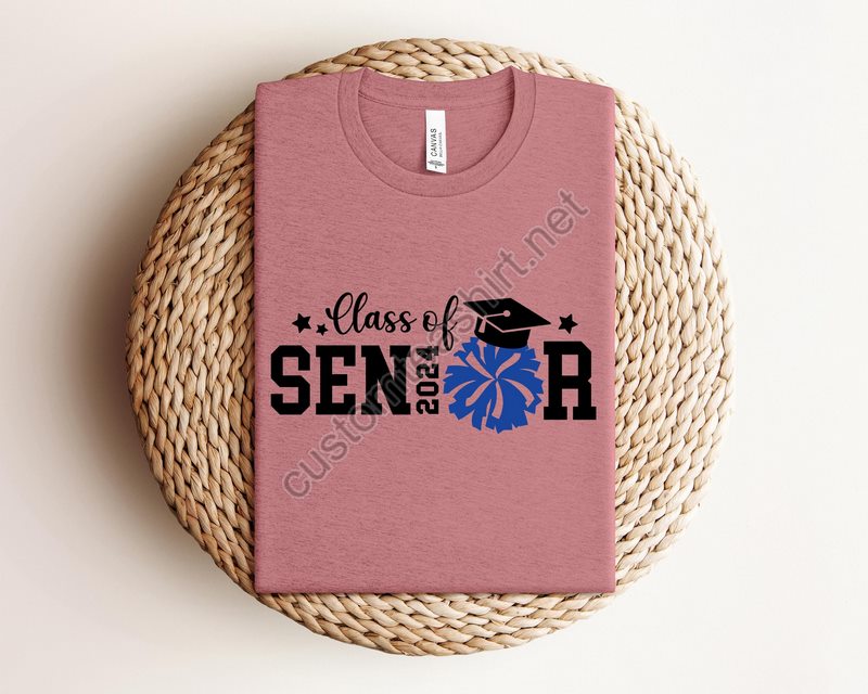 Cheer Senior 2024 Shirtsenior Shirtgraduation 2024senior 2024 Giftcheer Senior 2024 Shirtcheer Gift Idea Shirthigh School Graduation