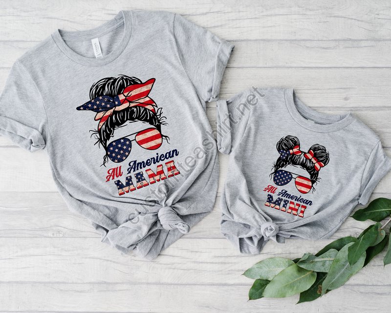 4th Of Julyall American Mama Mini Shirtfreedom Shirtfourth Of July Shirtpatriotic Shirtindependence Day Shirtspatriotic Family Shirts