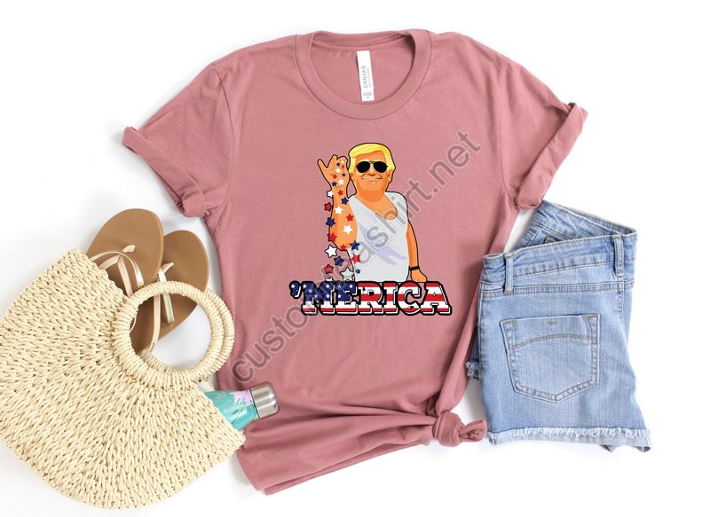 Trump 'merica T-shirt Trump Bae Funny 4th Of July Shirt Trump Salt T-shirt 4th Of July Shirt Salt Bae Style Funny 4th Of July Trump Tee