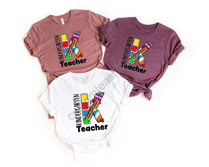 Kindergarden Life Shirts Teach Love Inspire Shirt Back To School Shirtfirst Grade Teacher Shirtsteacher Appreciation Shirtkindergarten