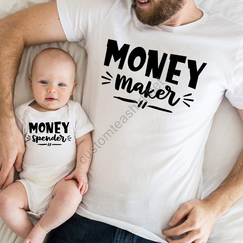 Money Maker Money Spender Shirtnew Dad Shirtdad Shirtdaddy Shirtfather's Day Shirtgift For Daddaddy And Me Matching Shirtdad Birthday