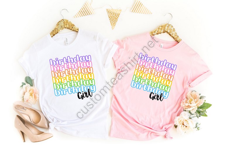 Birthday Girl Shirtgirls Birthday Partybirthday Girl Shirtbirthday Party Girl Shirtbirthday Shirtgift For Birthdaybirthday Girl Outfit